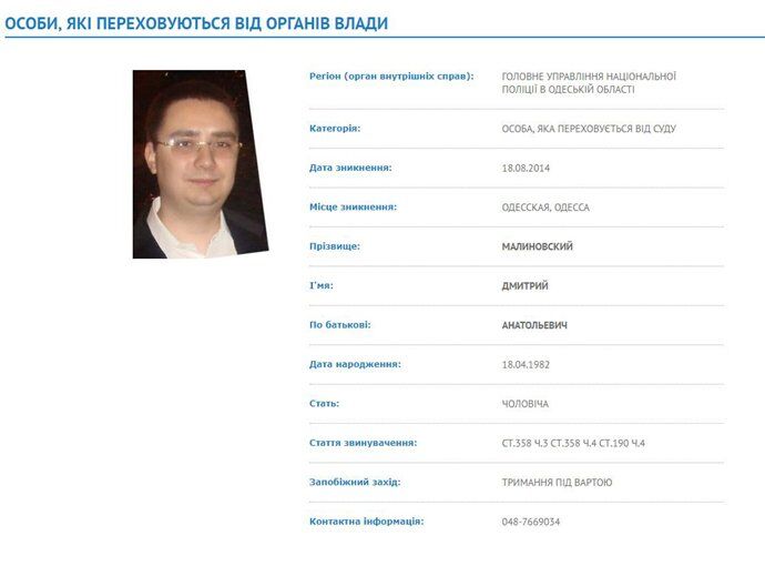 Дмитрий Малиновский задержан во Франции. Загадка ''мертвеца'' раскрыта, фото