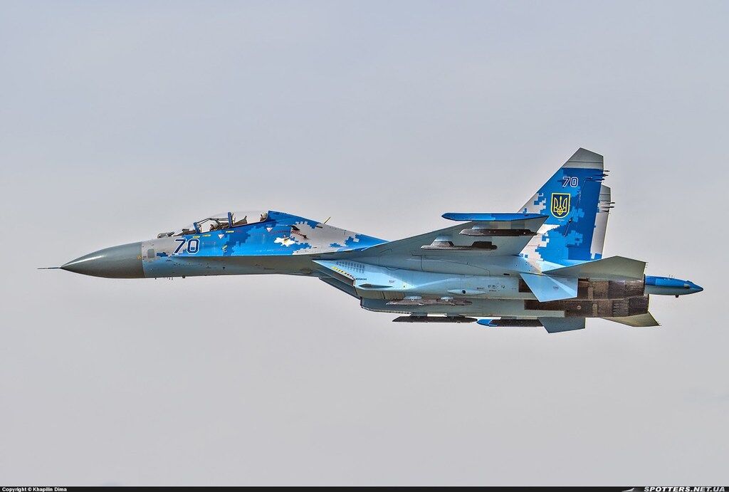 Су-27 разбился в Украине: что известно