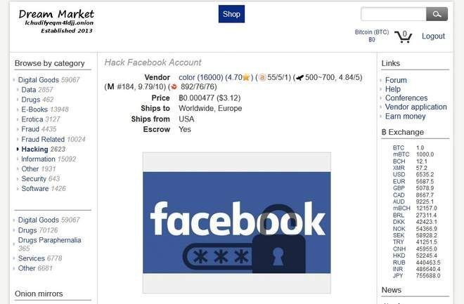 Данные 50 млн пользователей Facebook выставлены на продажу: стоимость и детали