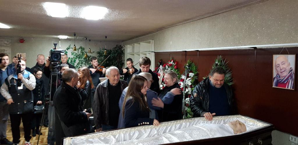 Похорон Давида Черкаського: хто прийшов на прощання. Фото. Відео