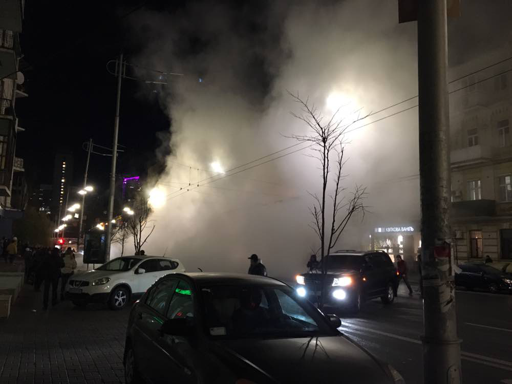 Авария на Шота Руставели в Киеве: что случилось и когда вернут отопление