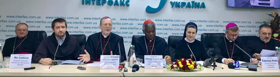 Кардинал Тарксон в Киеве: видео пресс-конференции и программа визита