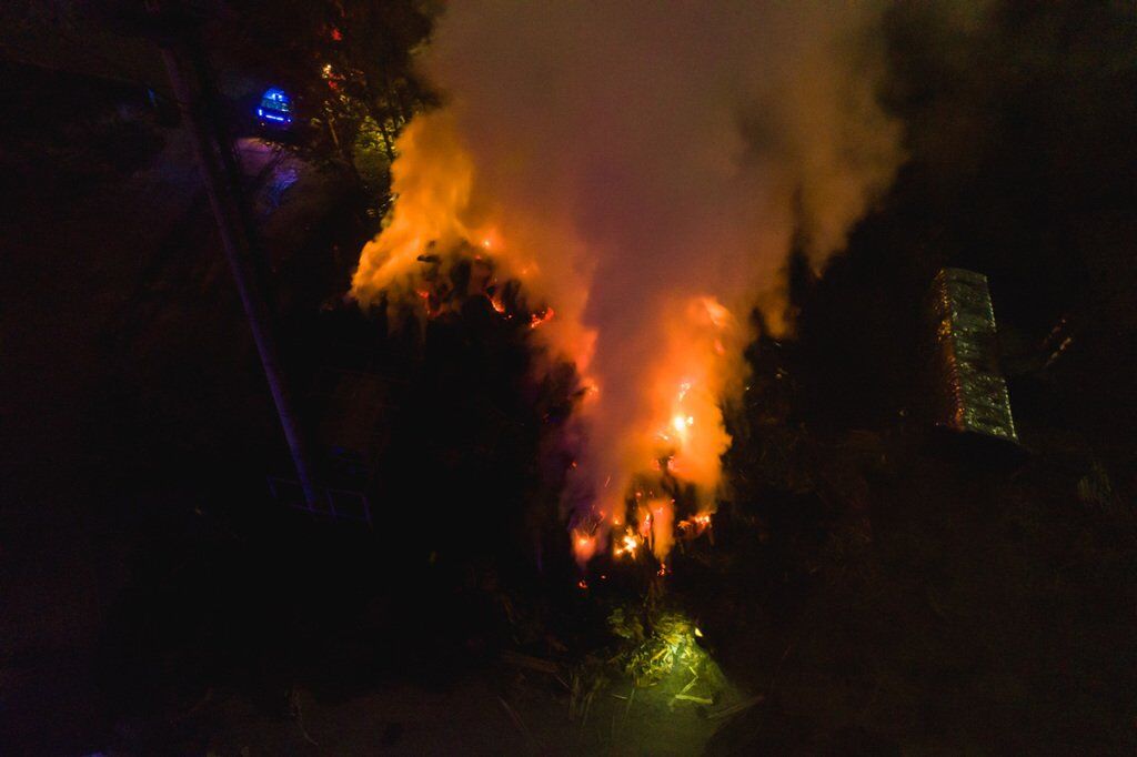 Все місто оповите димом: з'явилися фото і відео сильної пожежі під Києвом