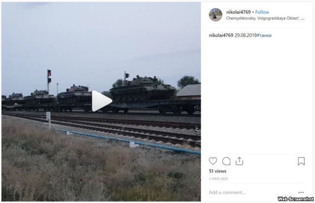 Розкрито маршрут, по якому російські танки перекидають в Україну: фото і відео