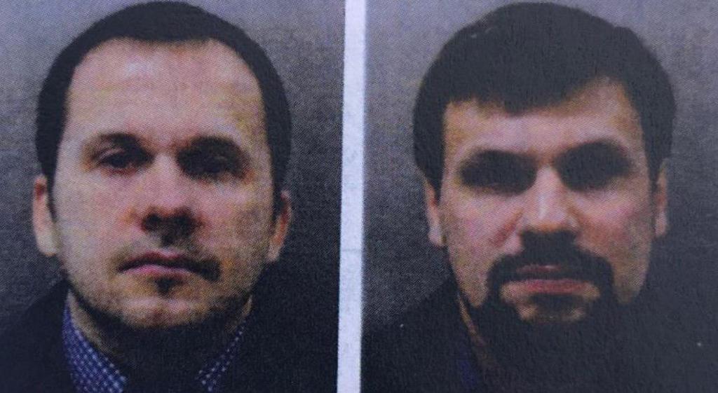 Отравление Скрипалей в Солсбери: появились фото подозреваемых россиян