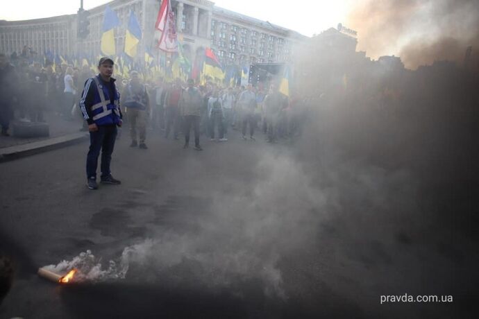 ''Зелю геть!'' Чего требуют протестующие на Майдане, видео