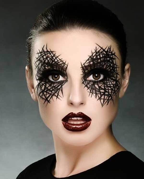 Как сделать макияж на Хэллоуин лёгкий и быстрый