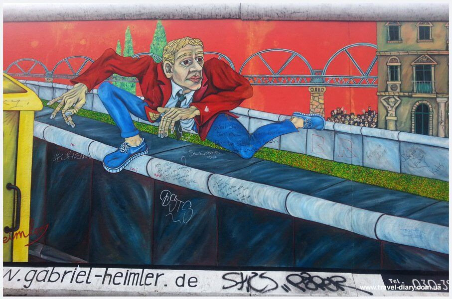 Падіння Берлінської стіни: як вона виглядає зараз, фото, відео