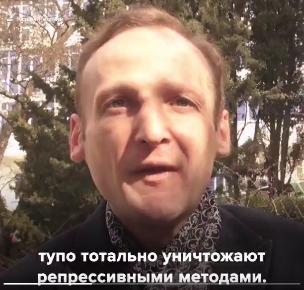 Прилетели камни с неба: в Крыму пострадал любитель русского мира Евгений Гайворонский