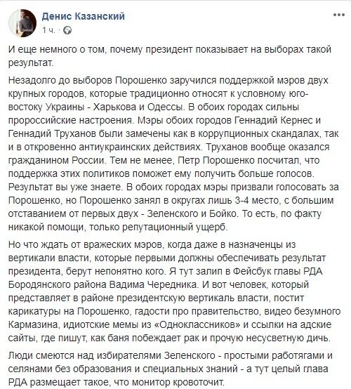 Вадим Чередник: кто он, его фото и как опозорился из-за своих публикаций о Порошенко