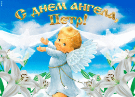 Поздравления с Днем ангела Петра: картинки, открытки, стихи