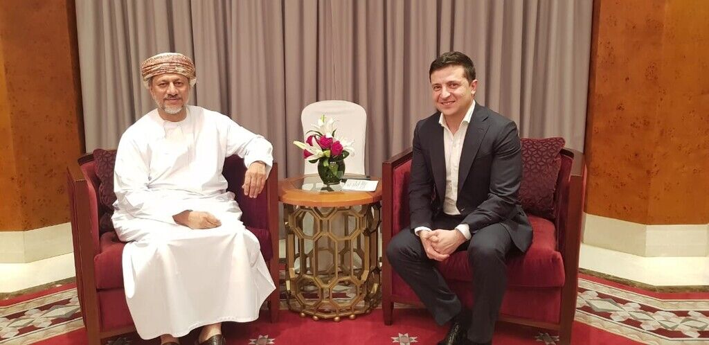 Зеленський разом з Єрмаком в Омані зустрілися з президентом резервного фонду