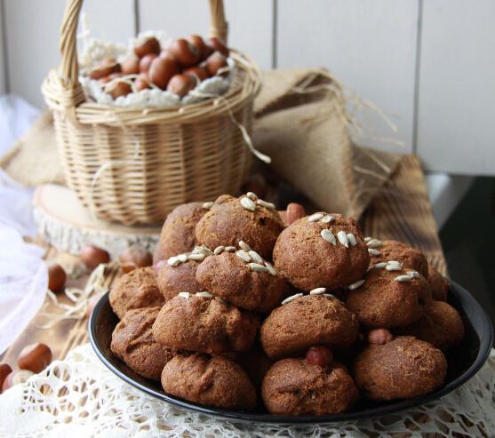 Тыквенно-ореховое печенье