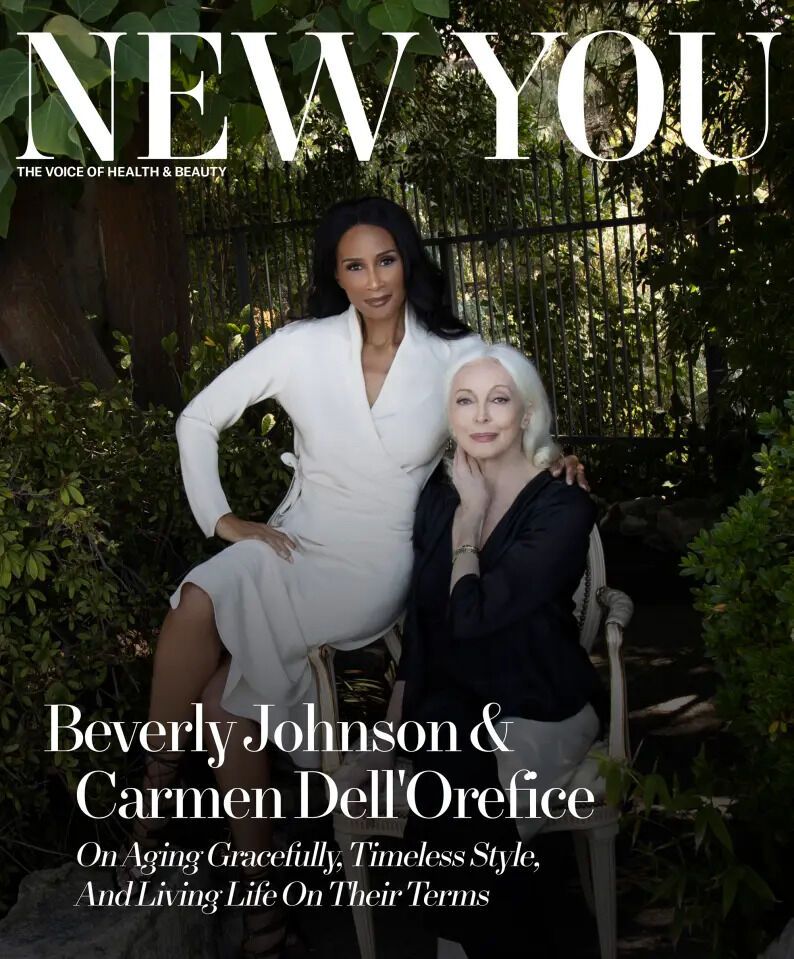 Беверли Джонсон и Кармен Делл'Орефис в выпуске New You ''Breaking Barriers''