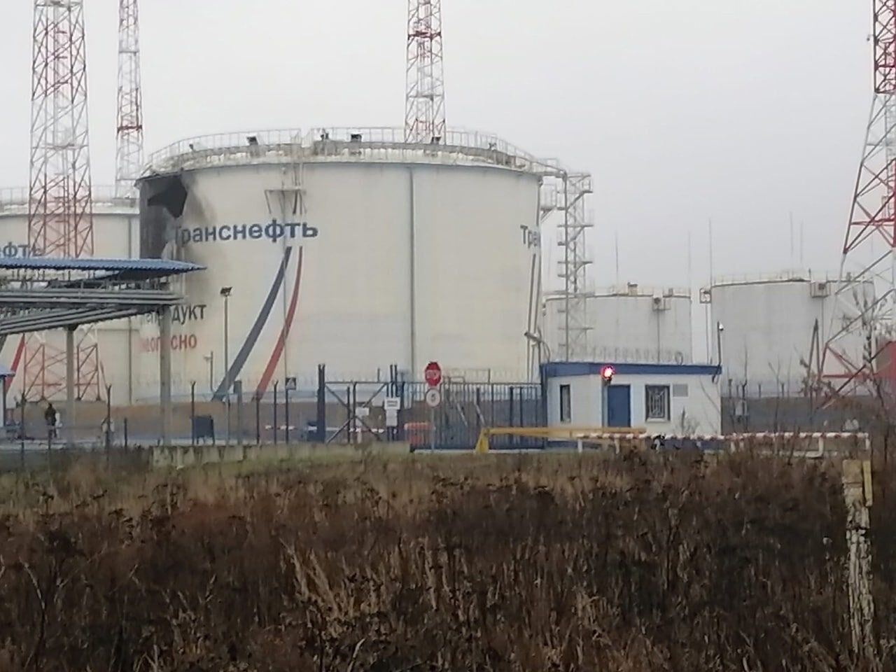 Вибух на нафтобазі в селі Сталевий Кінь - новий росії - атака безпілотників