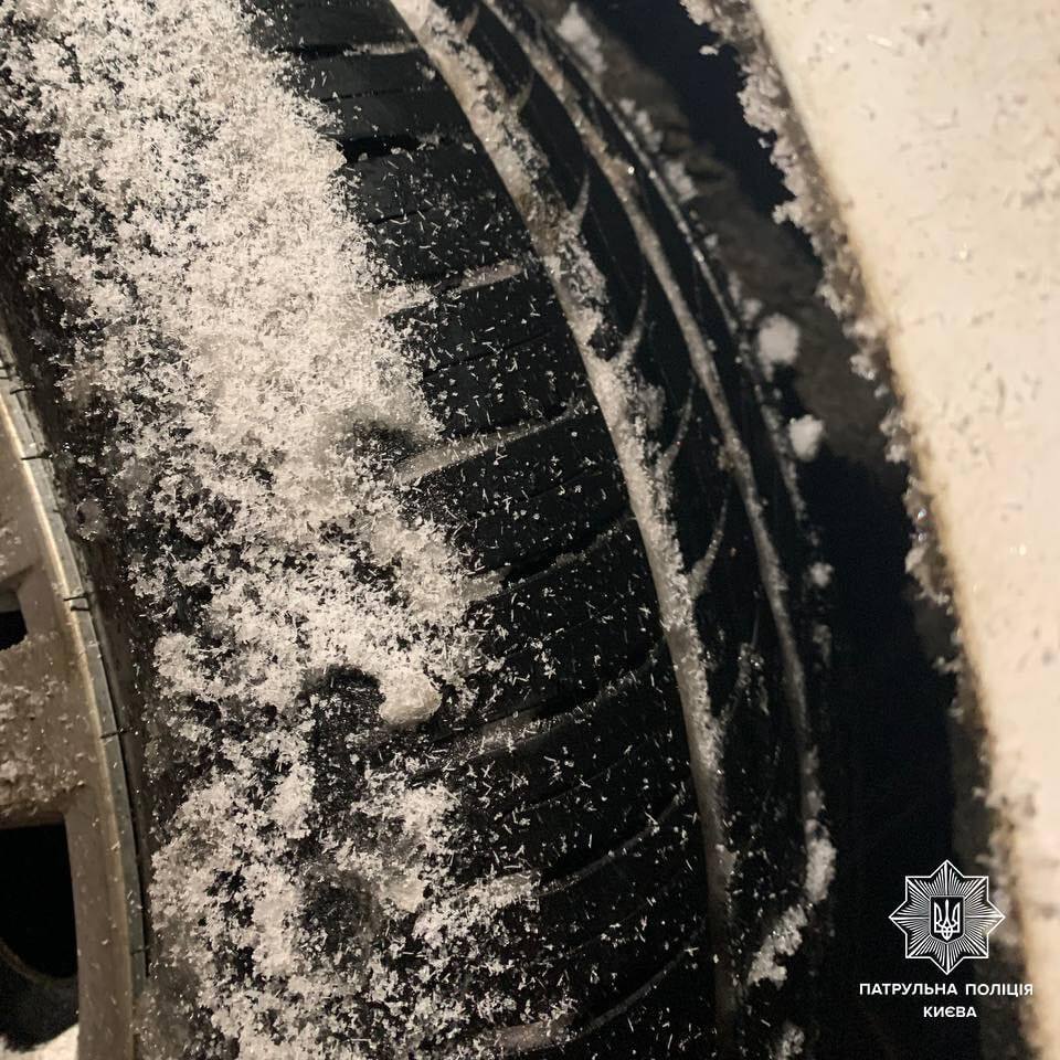 ДТП Киев - как правильно ездить в снег - правила вождения зимой