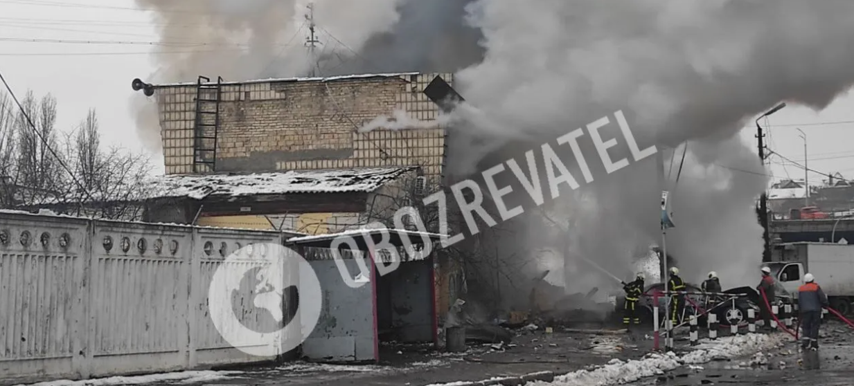 Ракетный удар по Киеву 23 ноября - ракета попала в двухэтажный дом - фото и видео