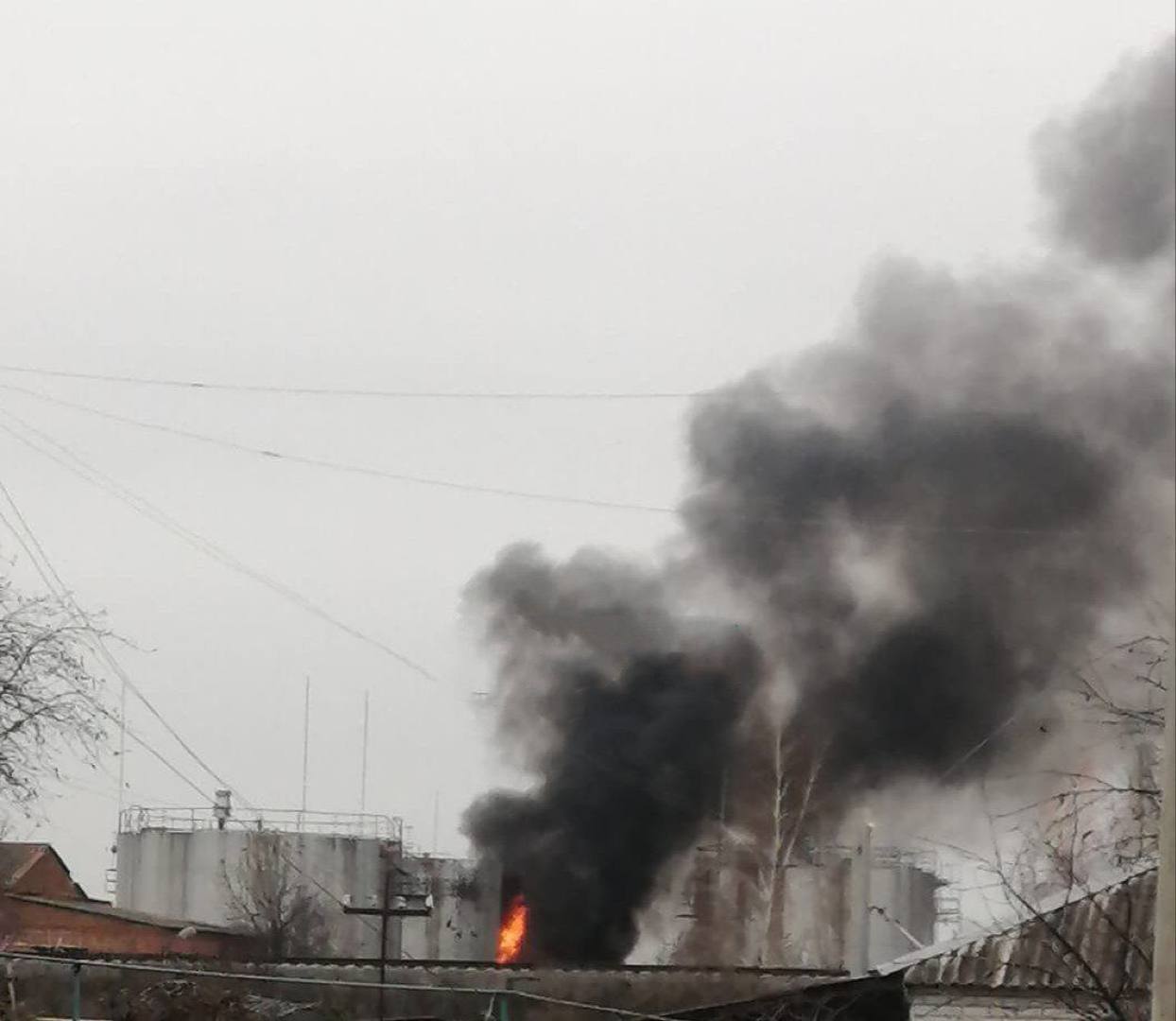 Пожежа Бєлгород - що таке бавовна - новини росії
