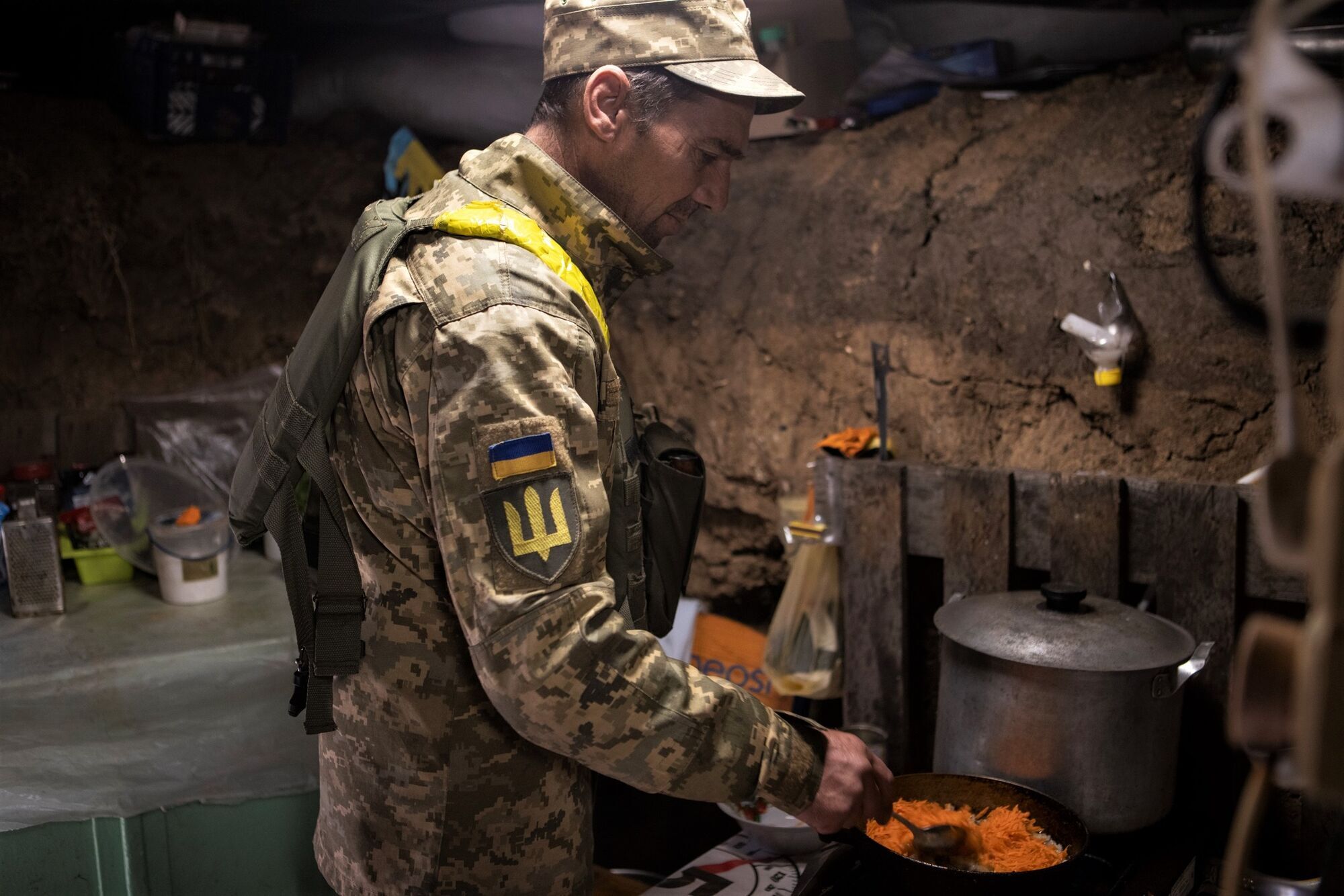 Война в Украине – что едят военные и где готовят
