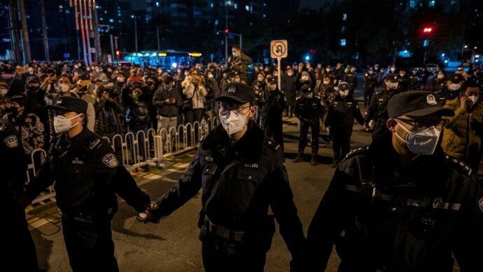 Протести в Китаї через ковід-19