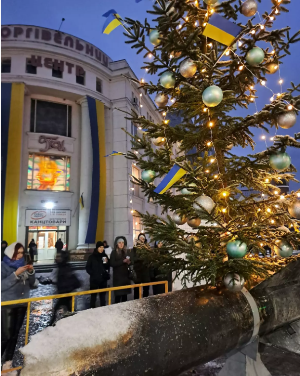 Хмельницкий елка - новогодняя елка в Хмельницком к Новому году 2023 - видео и фото