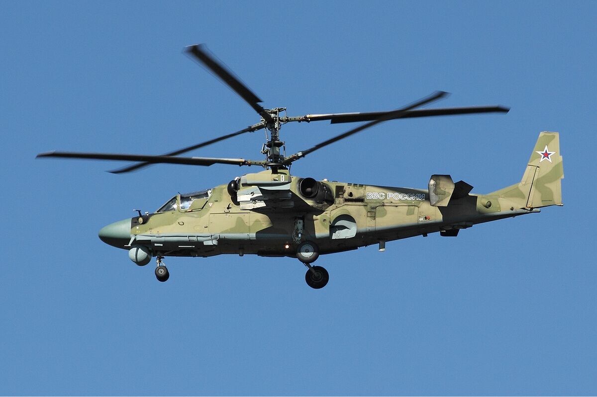 Російський бойовий вертоліт Ка-52 Алігатор - основні характеристики