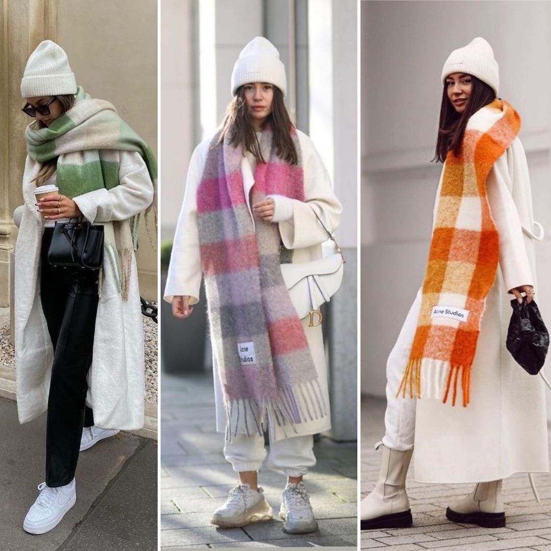 Стилист Анна Леканова показала трендовые шарфы зимы 2022-2023 – модные тренды зимы