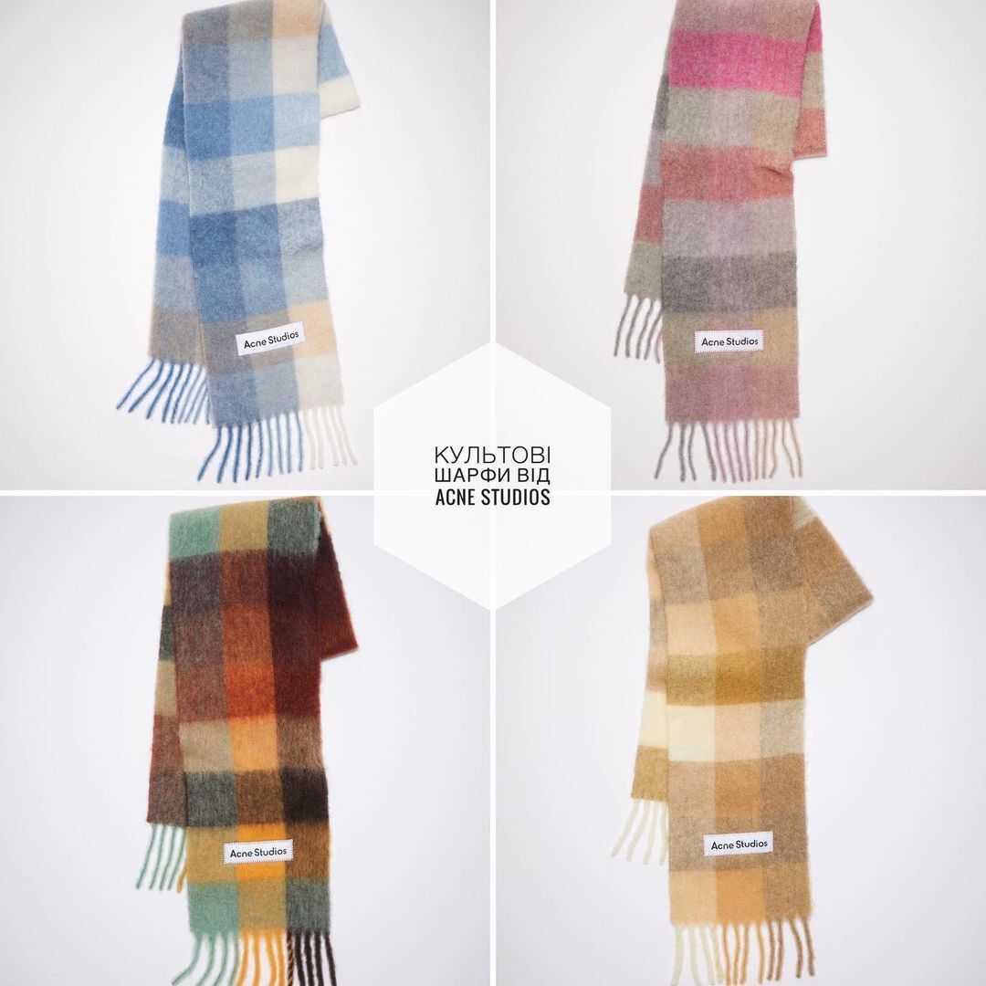 Стиліст Анна Леканова показала трендові шарфи зими 2022-2023 - модні тренди зими