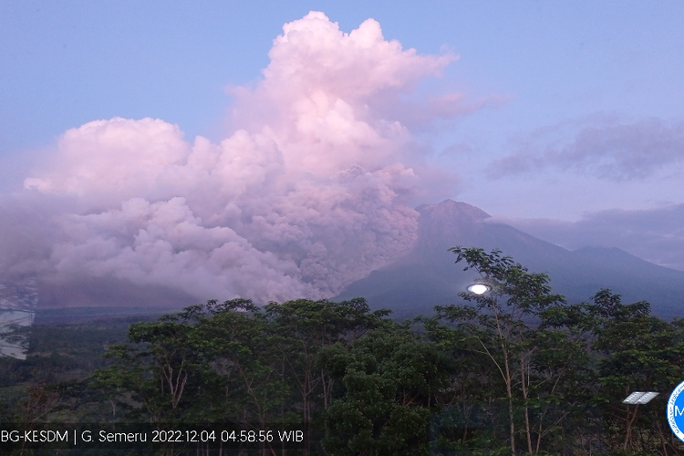 Вулкан Семера – извержение вулкана Семера на острове Ява