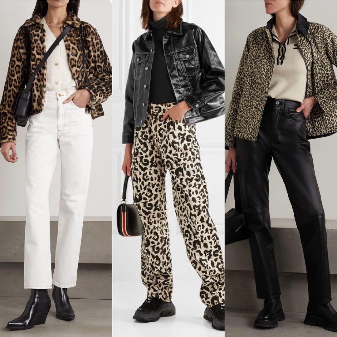 Анималистический принт в сезоне зима 2023 - как одевать леопардовый принт