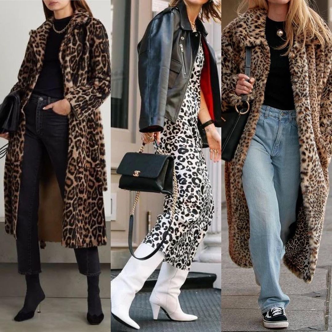 Анімалістичний принт в сезоні зима 2023 - як одягати леопардовий принт