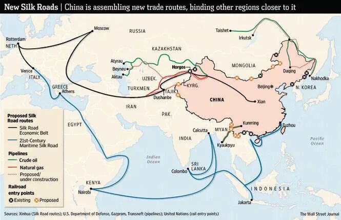 ''Один пояс, один путь'' — инициатива КНР