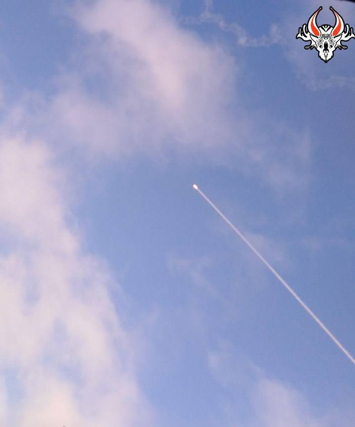 Російська ракета, випущена з аеродрому в Зябрівці
