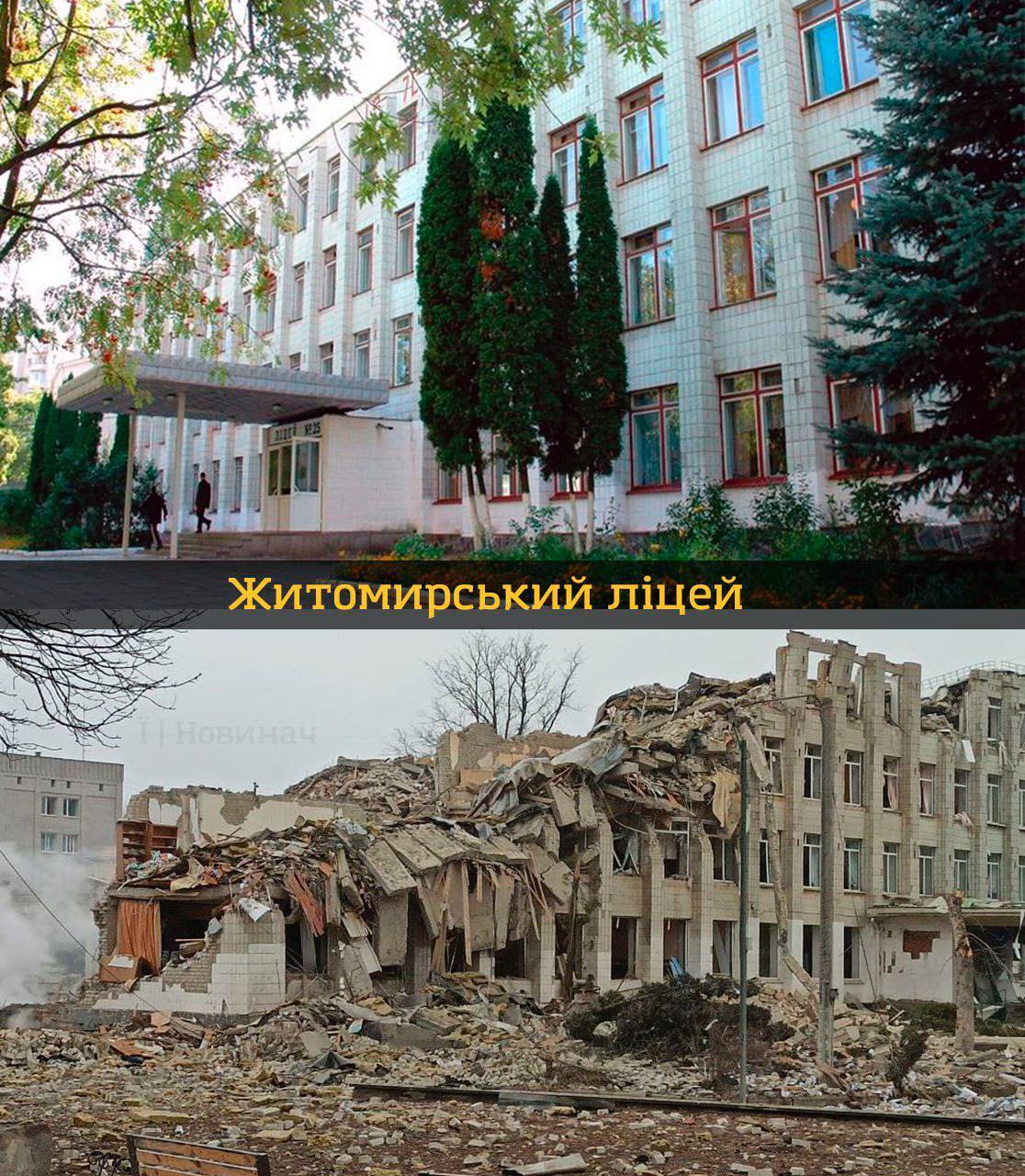 Украинские образовательные учреждения ''до'' и ''после'' полномасштабного вторжения рф