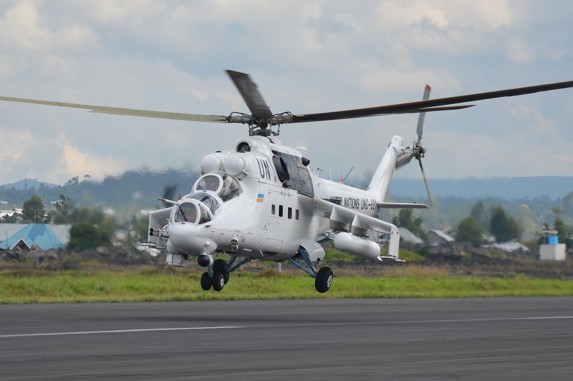 Український гелікоптер Мі-24