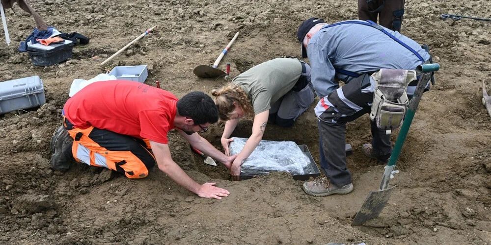 A set of Bronze Age women's jewelry discovered in Switzerland (photo)