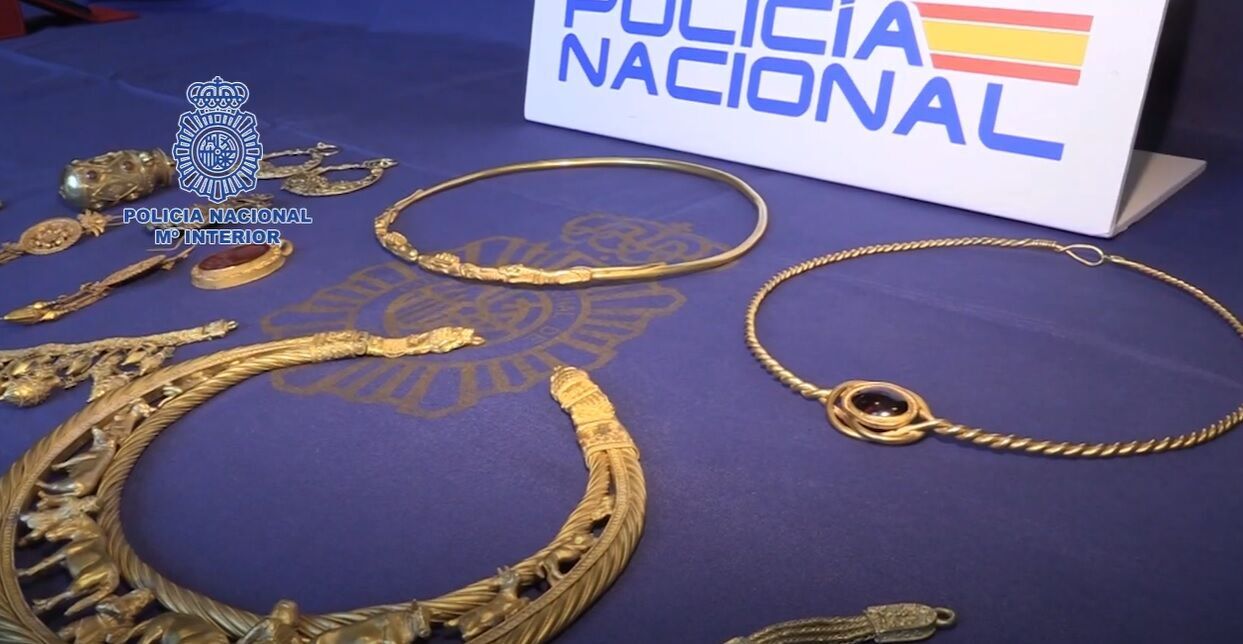 У Мадриді знайшли вивезені з України прикраси скіфської доби на 60 мільйонів євро (фото та відео)