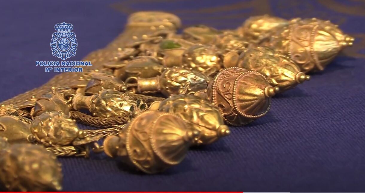 У Мадриді знайшли вивезені з України прикраси скіфської доби на 60 мільйонів євро (фото та відео)