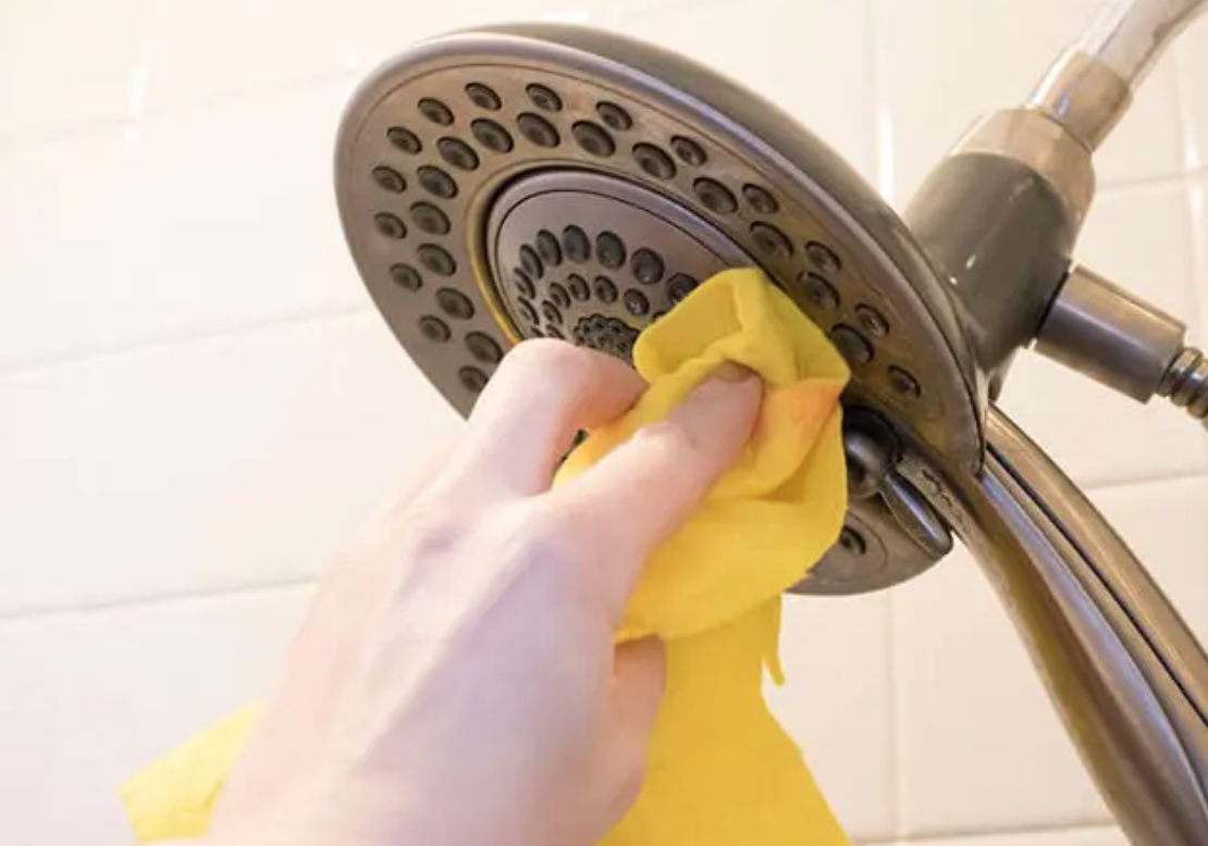 How to remove limescale from the shower