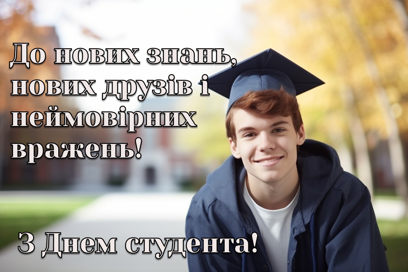 День студента 2023 в Україні: найкращі привітання українською мовою