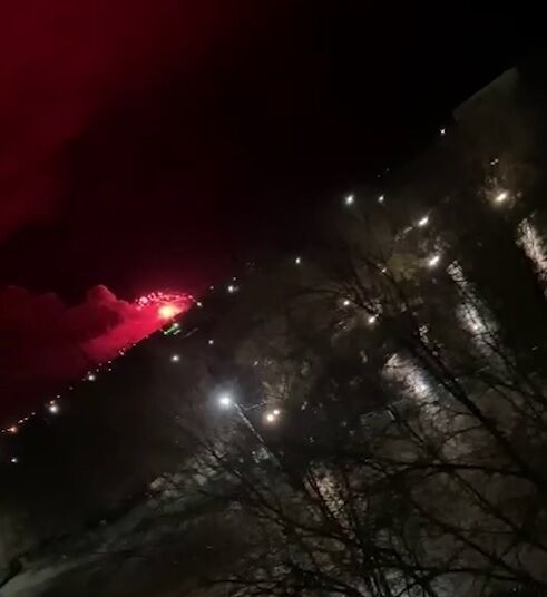 В Волгоградской области рф масштабно горела военная часть (видео)