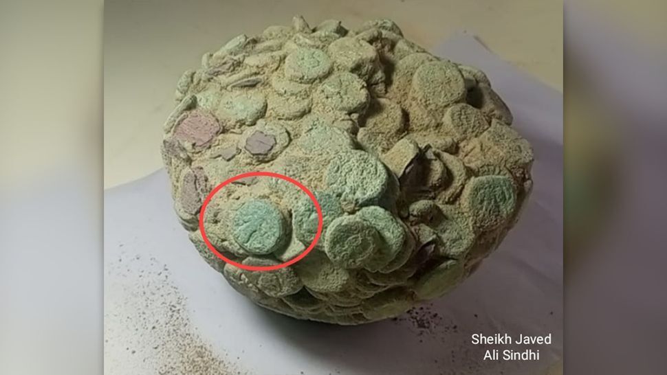 2000-year-old coin cache discovered in ancient Buddhist temple in Pakistan (photo)