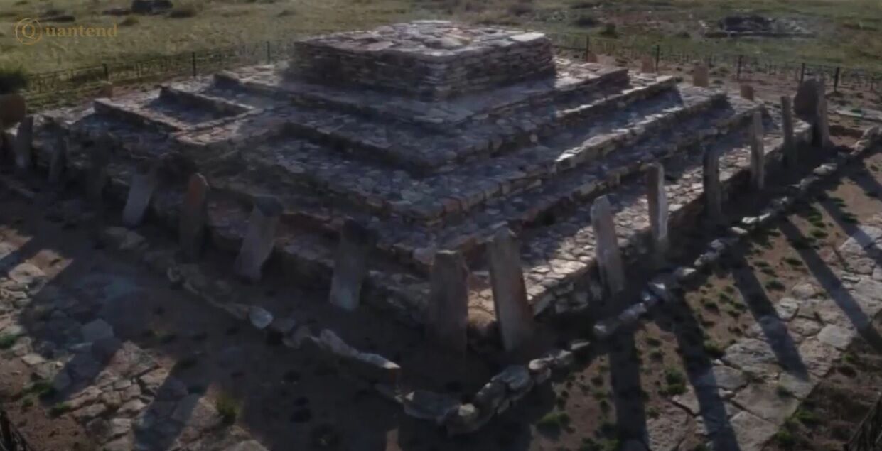 A 3400-year-old pyramid found in Kazakhstan (photos and video)