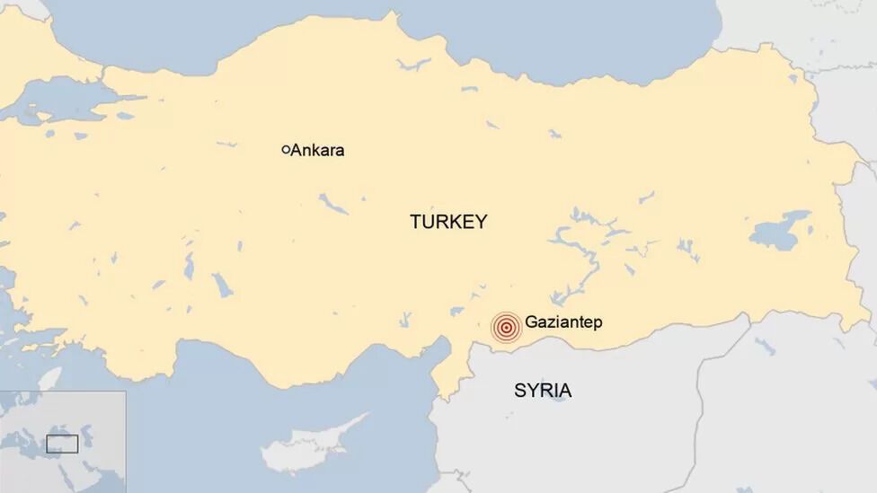 Мощное землетрясение в Турции