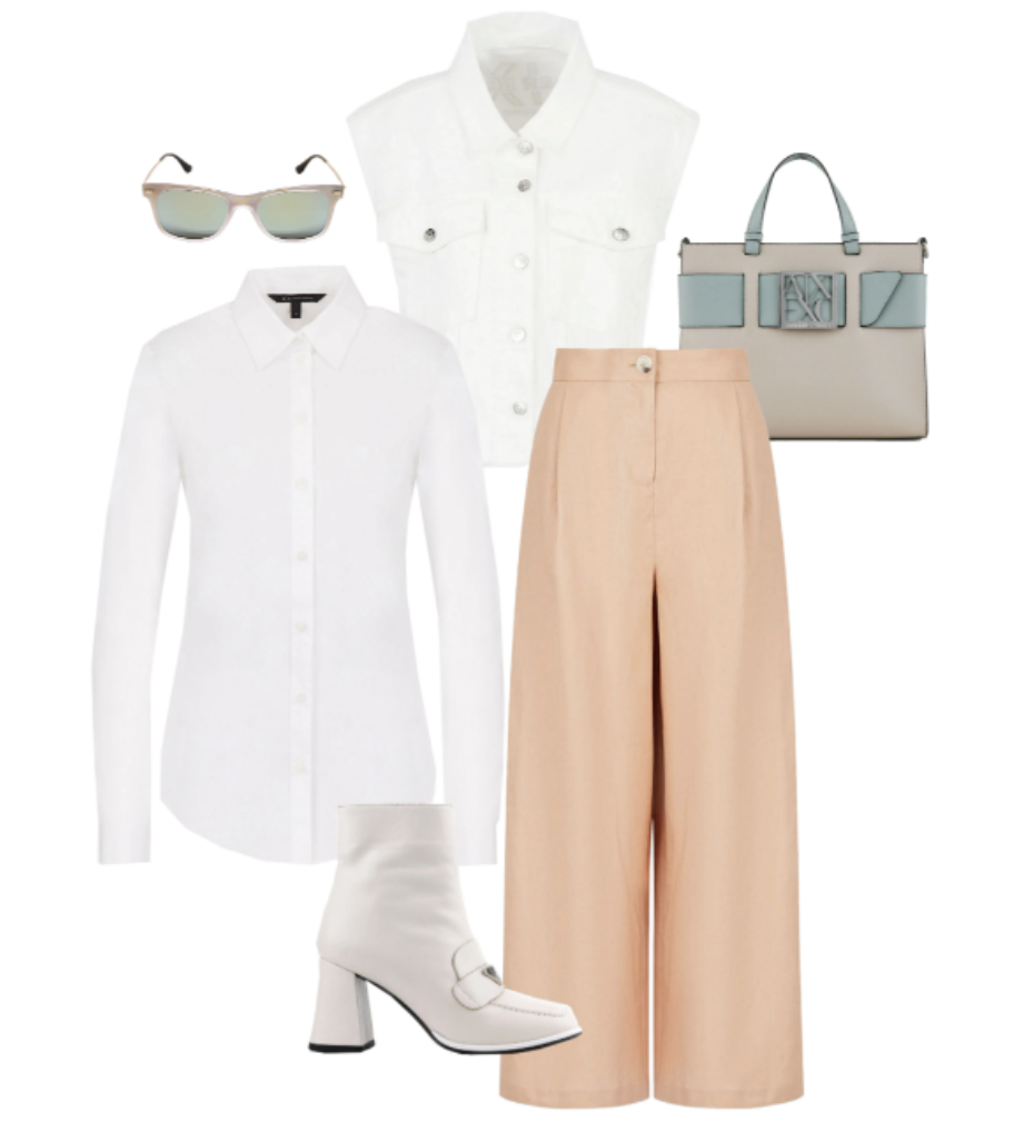 Модні тренди 2023 - як стильно носити білу сорочку - образи з білою сорочкою на весну 2023