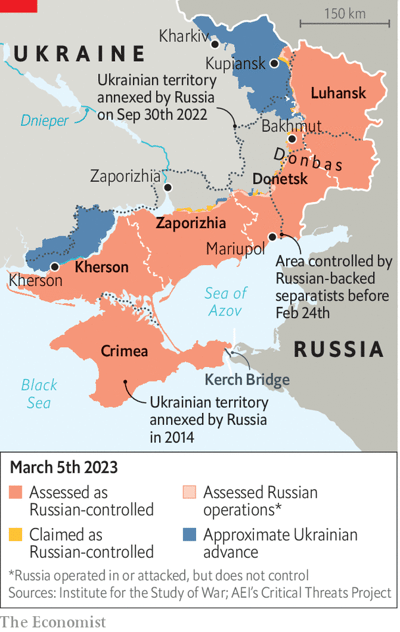 The situation at the front as of March 5, 2023