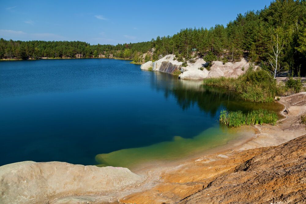 Гранітний кар'єр в Коростишеві