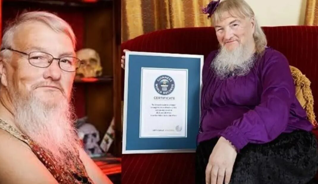 Американка стала обладательницей самой длинной бороды в мире среди женщин (видео)