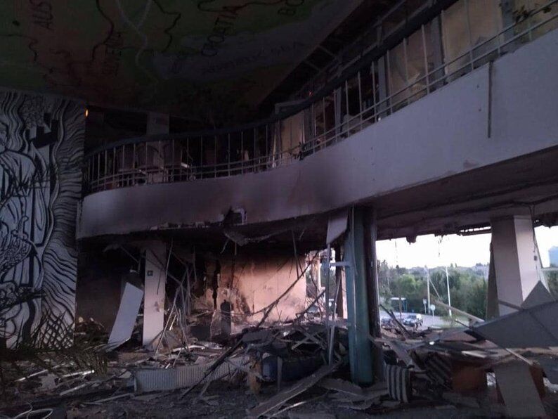 Появились фото последствий атаки россиян дронами по Одесщине и Киеву