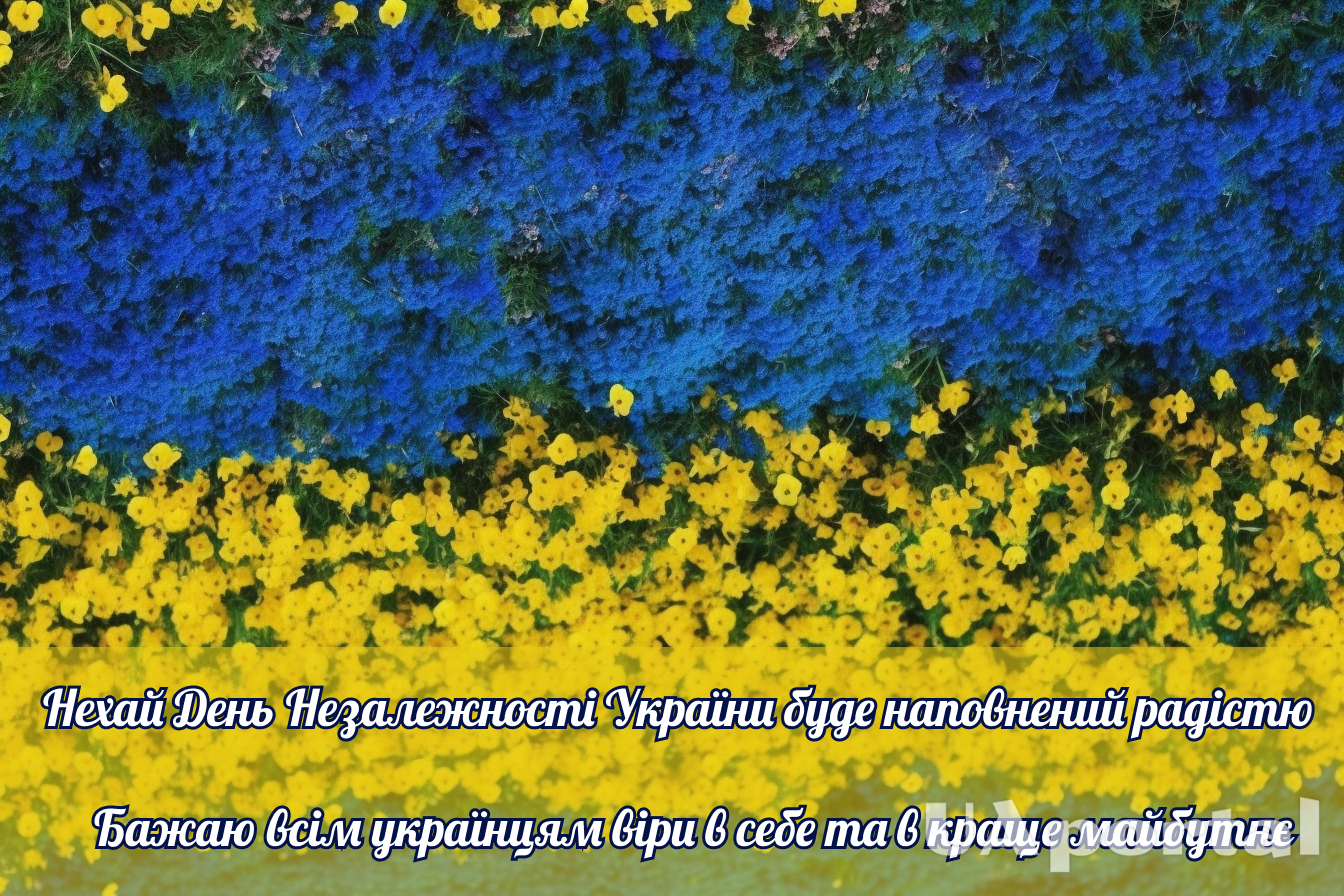 Найкращі короткі вітання з Днем Незалежності українською мовою та гарні листівки 